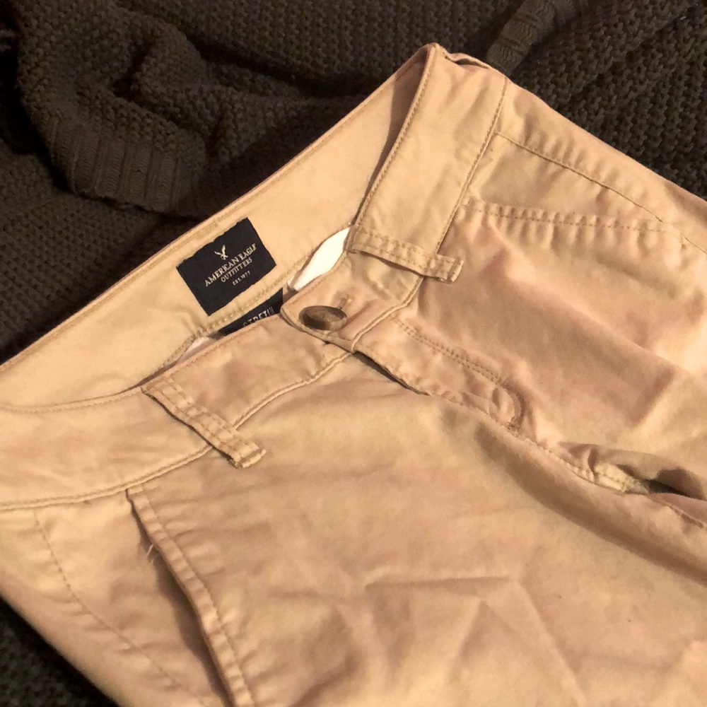 Y2k American eagle bootleg low waisted pants